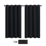 Moodsad pimendavad kardinad akende jaoks Rulood Viimistletud kardinad &Uuml;hev&auml;rvilised pimendavad kardinad elutuppa Magamistoa l&auml;biviik Top 1tk W140CM x L200CM-1PC