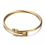 Uus titaanist terasest k&auml;ev&otilde;ru Euroopa ja Ameerika lihtne kolmev&auml;rviline kaablik&auml;ev&otilde;ru kuld