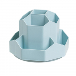 Pliiatsipliiatsihoidja 9 pesaga 360 kraadi p&ouml;&ouml;ratav lauaarvuti meigipintslihoidja