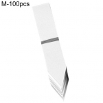 100 tk potipanuse sildid Veekindlad mitmeotstarbelised PVC lillepotitaimede sildid aiat&ouml;&ouml;deks M valge