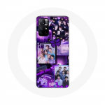 &Uuml;mbris Xiaomi Redmi Note 11s 5G BTS Bangtan Poster I Purple You jaoks