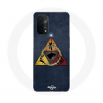 Case for Oppo A74 5G Game of Thrones 8. hooaeg Troonide m&auml;ngu kolmnurga logo Baratheon Lannister Stark ja Targaryen &ndash; Maniacase