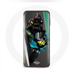 &Uuml;mbris Samsung Galaxy S9 pluss Valentino Rossi MotoGP s&otilde;itja 46 jaoks