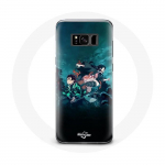 Coque pour Samsung Galaxy S8 plus Demon Slayer Manga Tanjiro et Nezuko