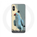 &Uuml;mbris Xiaomi Redmi Note 5 Pro Parakeets Parrots Blue jaoks