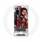 Coque pour Xiaomi Redmi Note 10 Pro La Casa De Papel affiche art