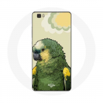 Huawei P8 Amazon Parrots Green jaoks m&otilde;eldud &uuml;mbris