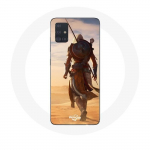 Coque - Maniacase - Samsung Galaxy A71 - Noir - Assassin's Creed - Rigide