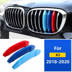 ///M-v&auml;rviline esiv&otilde;re sisestus trimmid ribad v&otilde;rede kate BMW F25 X3 F26 X4 jaoks 2011-2017 G01 G02 2018- autotarvikud B for X3 X4 2018