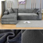Sametine diivanikate elutuppa Paks elastne diivani kate 1/2/3/4 istekohaga L kujuga nurgadiivani kate Stretch kate diivanile 1 Seater 90-140cm