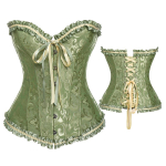 Naiste pitsiline kondiga korsett, rinnakorv, rinnakorv Steampunk Korse liivakell, kehakujuline korsett XL beige