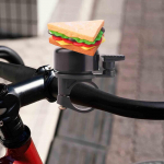 Jalgrattakell T&auml;iskasvanud Lapsed Jalgratas Alumiiniumsulam Tarvikud Kingitus Multifilm Lenkstang Hamburger