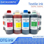 1000ML DTG tint Epson XP15000 R2400 R3000 R3880 R1800 R1900 R2000 R2880 P800 P800 P807 P808 P640 v&auml;rviline tekstiilitint riiete tint Orange 1000ml