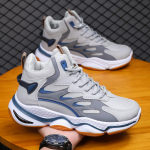 Meeste vabaajajalatsid S&uuml;gis Flyknit hingavad platvormtossud Trendikad vabaajajalatsid Meeste kingad 39