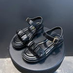 Sandaalid Naiste suvised Mugavad pehmest nahast pealisr&otilde;ivad Libisemiskindlad Lamedad naistejalatsid Lihtsad vabaaja Rooma kingad 40