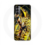Coque Maniacase pour Samsung Galaxy A04s Son Goku Super Saiyan SSJ3 Attaque point Dragon