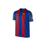 Nike FC Barcelona Koduv&auml;ljaku S&auml;rk 2016/2017 Triibuline Hingav L&uuml;hikeste Varrukatega Meeste Top Punane Sinine 776850-481 M