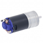 DC12V k&auml;igukastiga mootor D-t&uuml;&uuml;pi v&auml;ljundv&otilde;ll 25 mm l&auml;bim&otilde;&otilde;duga suure v&auml;&auml;ndek&auml;iguga mootor Elektriline CCW kiiruse v&auml;hendamine 580RPM