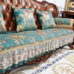 Luksuslik diivanikate padi Euroopa stiilis žakaartikandid istmekate Ameerika diivanipadjad kodum&ouml;&ouml;bel kaitsekate 1pc 90x90 cm