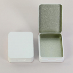 Plekist hoiukarbid V&auml;ike metallist hoiukarp Ehted V&otilde;tmed M&uuml;ndid Kast Pulmakommide hoiustamine Plekkpurgi korraldaja valge