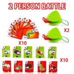 Konnasisaliku mask vehkimine keel lakkumine kaardid lauam&auml;ngud lastele pere peom&auml;nguasjad stressivastane naljakas lauaarvuti puslem&auml;ng m&auml;nguasjad 4 Person Battle