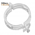 100/200/300 tk Taimede tugiklambrid Plastikust valged rohelised taimed Aiaklambrid Pipar Baklažaan Fikseerija Tomatiklambrid Viinapuu kinnitusklambrid Lihtne kasutada Aiandus 100pcs valge