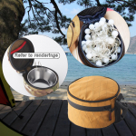 Tassi hoiukott Grilllauan&otilde;ud Veekindlad kolmnurksete konksudega konteineri kandekott Camouflage_130x80mm