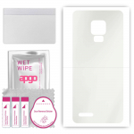 apgo MATTE Protective Skin Sticker for the back compatible with Ulefone Note 7P, Wrap Film, Hydrogel Film, Flexible, Soft TPU with positioning layer e
