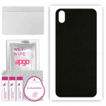 apgo Protective Skin Sticker for the back compatible with Huawei Y5 (2019), Wrap Film, Foil, Vinyl - Pattern Matrix