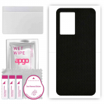 apgo Protective Skin Sticker for the back compatible with Oppo K10 5G India, Wrap Film, Foil, Vinyl - Pattern Matrix