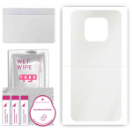 apgo Protective Skin Sticker for the back compatible with Honor Play5 VITALITY, Wrap Film, Foil, Vinyl - Pattern Matte Transparent