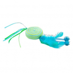 Kassi kriimustav m&auml;nguasi, v&auml;rviline teibiga hammustuskindel m&auml;nguasi, et leevendada igavust punutud k&ouml;iega pulgakomm sinine