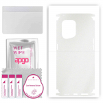 apgo Protective Skin Sticker for the back+sides compatible with Oppo Find X5, Full Wrap Film, Foil, Vinyl - Pattern Matte Transparent