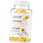 D3-vitamiin, D3-vitamiin 4000, Ostrovit (36250064) 120softgels