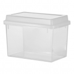 Leivakonteiner s&uuml;gavk&uuml;lmik plastikust suletud v&otilde;ileivahoidja kaanega k&ouml;&ouml;gik&uuml;lmiku jaoks 3,4L