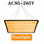 T&auml;isspektriga LED kasvuvalgusti 1000W AC110V 220V f&uuml;tolamp koos sisse/v&auml;lja l&uuml;litiga kasvuhoone h&uuml;dropooniliste taimede kasvuvalgustuseks US AC85-265V