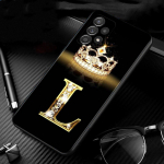 Samsung Galaxy A21s A02s A03s A12 A02 A51 A71 A41 A31 A11 A01 A72 A52 A42 A32 A22 A52s &uuml;mbrise Diamond Glod Crown t&auml;htnumbri jaoks Samsung A72 5G