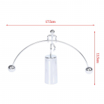 T&otilde;stesport D&uuml;naamiline Tasakaal Lauaarvuti Raud Dekoratiivsed Kaunistused 18.5*17.5cm h&otilde;be