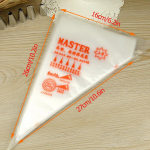 100 tk &uuml;hekordselt kasutatav torustik J&auml;&auml;koorekott koogi kaunistamiseks Fondant isetehtud kondiitritoodete otste t&ouml;&ouml;riistakomplekt