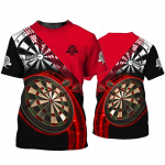 Laheda disainiga Dart League T-s&auml;rk meestele Spordi T-s&auml;rk 3D noolem&auml;ngu kingitus Prinditud T-s&auml;rgid Naiste r&otilde;ivad Naljakad Lapsed Poiste y2k Topid S