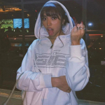 Uus Rhinestone kirjatr&uuml;kis Naiste pikkade varrukatega dressipluusid, t&otilde;mblukk, lahtised, suured t&auml;navar&otilde;ivad, vabaajar&otilde;ivad, 2024. aasta s&uuml;gisene s&uuml;gis XS