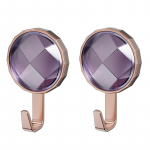 Multifunktsionaalsed seinakonksud Isekleepuv luksuslik k&auml;ter&auml;tikuhoidja uksev&otilde;tme riidepuu riidepuu jaoks K&ouml;&ouml;k Vannitoa panipaik Kodutarvikud 2pcs lilla