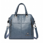 Vintage stiilis &otilde;lakotid naistele vabaaja naistele Lihtne Messenger Crossbody Sac Senior nahast kandekott Mitme taskuga k&auml;ekott