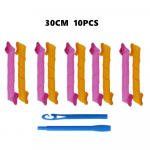 10 tk Kuumuseta Juuksekoolutaja Ilma Kuumuseta Juukserullid Magamiseks Pehmed Spiraalsed Lokid Laisk Perm Koolutusvarras Lainevormijad Juuksekujundust&ouml;&ouml;riistad