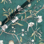 1 rull roheline Spring Dawn tapeet, mida saab kohe eemaldada ja kleepida Roheline kontaktpaber Roheline tapeet Roheline isekleepuv tapeet 45*300cm/17.7*118in