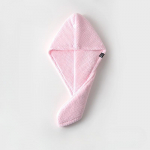 Paksendatud korallifliisist kuivade juuste m&uuml;ts, imav du&scaron;ik&uuml;ts, servaga m&auml;hitud kuiva juukser&auml;tik, t&auml;iskasvanute naiste kahekihiline peapael 25*65cm sinine