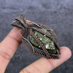 Natural Pyrite Druzy Gemstone Copper Wire Wrap Jewelry Pendant 2.80 o9c80