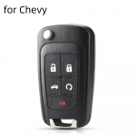 Modifitseeritud 2/3/4/5 nupuga kaugjuhtimispuldi v&otilde;tme&uuml;mbris Chevrolet Cruze Epica Lova Camaro jaoks Vauxhall Insignia jaoks Opel Astra jaoks Buicki jaoks 2 Buttons