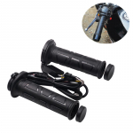 Mootorratta t&otilde;ukeratta elektrilise soojendusega k&auml;epidemega universaalne 22 mm soojendusega k&auml;epidemega temperatuuri juhtraud(Reguleeritav vahemikus 50 ℃ kuni 70 ℃) must