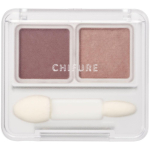 Chifure Twin Color Eye Shadow 75 Skin Makeup After spreading the lighter color over the entire eyehall, blend the darker color from the edge of the ey